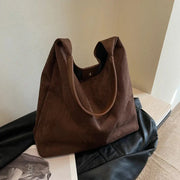 Elora Suede Shoulder Bag – Sophistication and Style for Everyday-Cramta