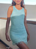 See-Through Polyester Dress with Slight Stretch – Elegant and Comfortable Fit-Cramta