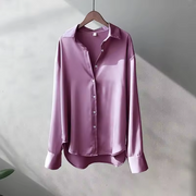 Silk White Blouse for Women - Elegant Long Sleeve Top for Professional and Special Occasions 4