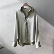 Silk White Blouse for Women - Elegant Long Sleeve Top for Professional and Special Occasions 5
