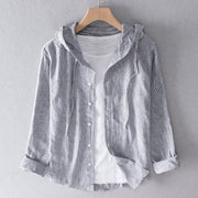 Elegant Linen Blouse - Light Comfort and Classic Style Perfect for Everyday-Cramta