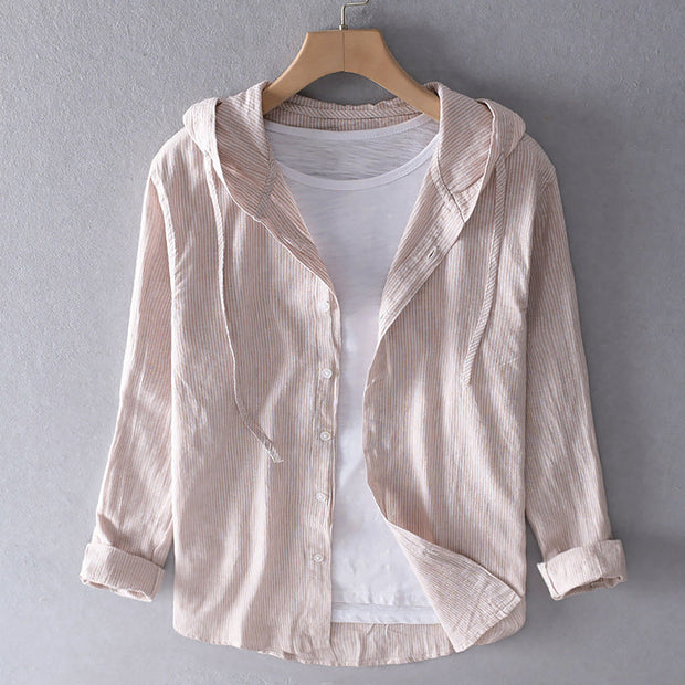 Elegant Linen Blouse - Light Comfort and Classic Style Perfect for Everyday-Cramta