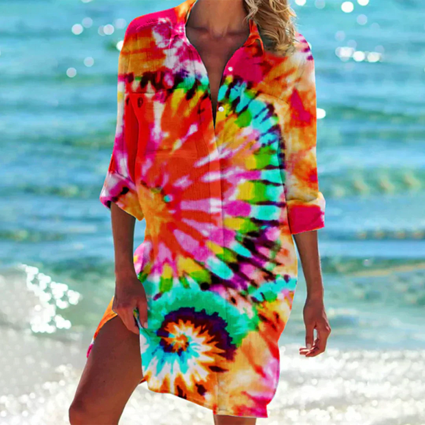 Catherine Summer Dress – Feminine Elegance and Flattering A-Line Cut Perfect for the Warm Season-Cramta