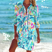 Catherine Summer Dress – Feminine Elegance and Flattering A-Line Cut Perfect for the Warm Season-Cramta