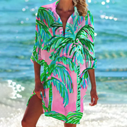 Catherine Summer Dress – Feminine Elegance and Flattering A-Line Cut Perfect for the Warm Season-Cramta