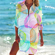 Catherine Summer Dress – Feminine Elegance and Flattering A-Line Cut Perfect for the Warm Season-Cramta