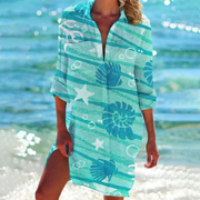 Catherine Summer Dress – Feminine Elegance and Flattering A-Line Cut Perfect for the Warm Season-Cramta