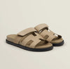 Unisex Luxury Sandals in Black - Comfortable PU Leather Footwear with Supportive Footbed, Sizes 35-45