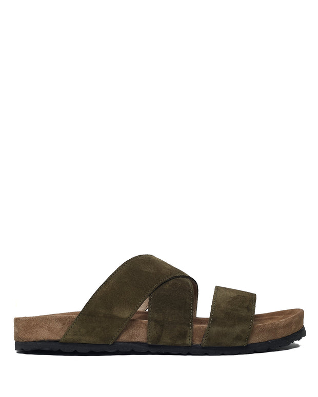 Unisex Suede Sandals with Durable Rubber Sole – Elegant Summer Footwear for Comfort and Style