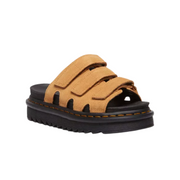 Unisex Suede Slide Sandals with 3 Adjustable Straps – Lightweight EVA Sole in Tan for Ultimate Comfort