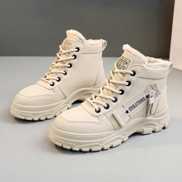 Waterproof Winter Boots with Fleece Lining – Warm Comfort for All Your Outdoor Adventures-Cramta
