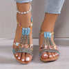 Olivette Orthopedic Sandals with Rhinestones – Elegance and Comfort All Day Long-Cramta