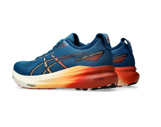 Men's Gel-Kayano 31 Running Shoes with Optimal Cushioning and Breathable Comfort