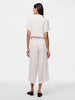 White Linen Tie Blouse for Women – Stylish Long Sleeve Summer Top