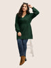 Women's A-Line Pullover Black Size M Polyester 1