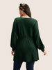 Women's A-Line Pullover Black Size M Polyester 5