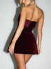 Women's Black Mini Dress with Fold-Over Design – Stretch Fabric, Size S