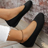 Women's Breathable Non-Slip Shoes – Lightweight Mesh Footwear in Black, Size 38