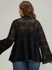 Women's Cardigan Beige Size M Cotton Blend 1