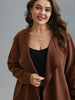 Women's Cardigan Grey Size M Knit with Pockets 4