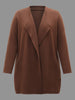 Women's Cardigan Grey Size M Knit with Pockets 7
