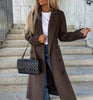 Women's Double-Breasted Wool Coat - Elegant Winter Coat for Warmth and Style 0