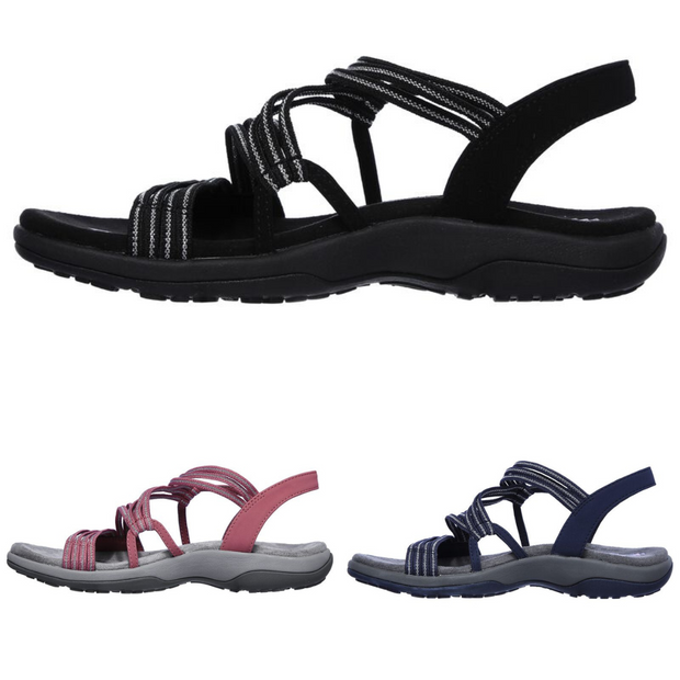 Women's Eco-Friendly Orthopedic Sandals in Beige – Size 8 for Ultimate Comfort