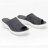 Women's Ergonomic Comfort Slide Sandals – Stylish Black Footwear with Cushioned Sole, Sizes 35-43