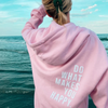 Women's Hooded Sweater Pastel Pink Size M Polyester 0
