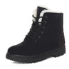 Women's Insulated Black Winter Boots - Size 8, Comfortable and Stylish