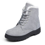 Women's Insulated Black Winter Boots - Size 8, Comfortable and Stylish