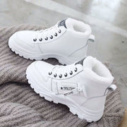 Women's Insulated Warm Shoes - Black Size 8 for Comfort and Style