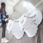 Women's Insulated Warm Shoes - Black Size 8 for Comfort and Style