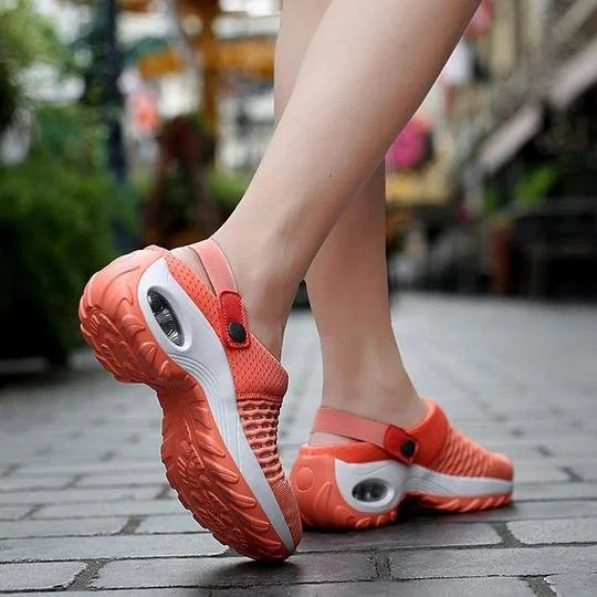 Women's Orthopedic Sandals - Breathable Mesh, Durable Rubber, Comfortable Fit for Summer Activities-Cramta