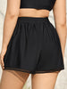 Women's Swim Bottoms Black Size M Polyester 1