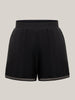 Women's Swim Bottoms Black Size M Polyester 7
