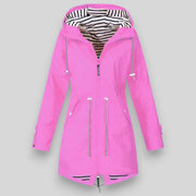 Women's Waterproof Jacket Black Size S-5XL Lightweight Stylish 3
