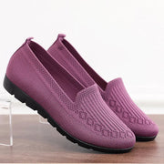 Women's White Sneakers - Orthopedic Mesh Walking Shoes with Arch Support and Non-Slip Soles, Best Walking Shoes for Women