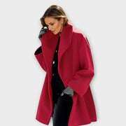 Women's Winter Coat Black Size M Polyester Windproof Jacket 1