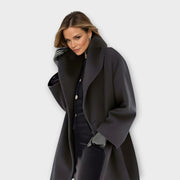 Women's Winter Coat Black Size M Polyester Windproof Jacket 2