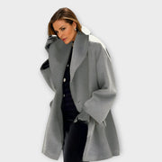 Women's Winter Coat Black Size M Polyester Windproof Jacket 4