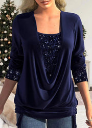Sophia Sequin Top – Shine with elegance at all your special occasions-Cramta