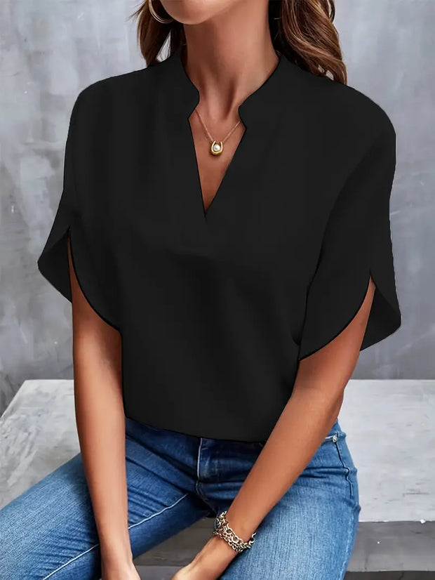 Emery Light Blouse – Chic Spring Print in Eco-Friendly Fabric for a Refined Style-Cramta