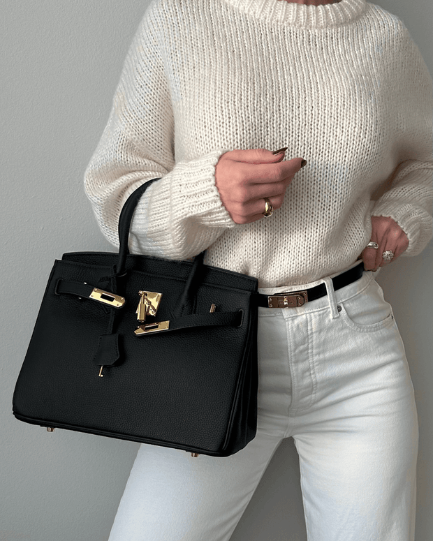 ELEANOR Luxury Leather Handbag - Elegant, Sophisticated, and Practical for Your Everyday-Cramta