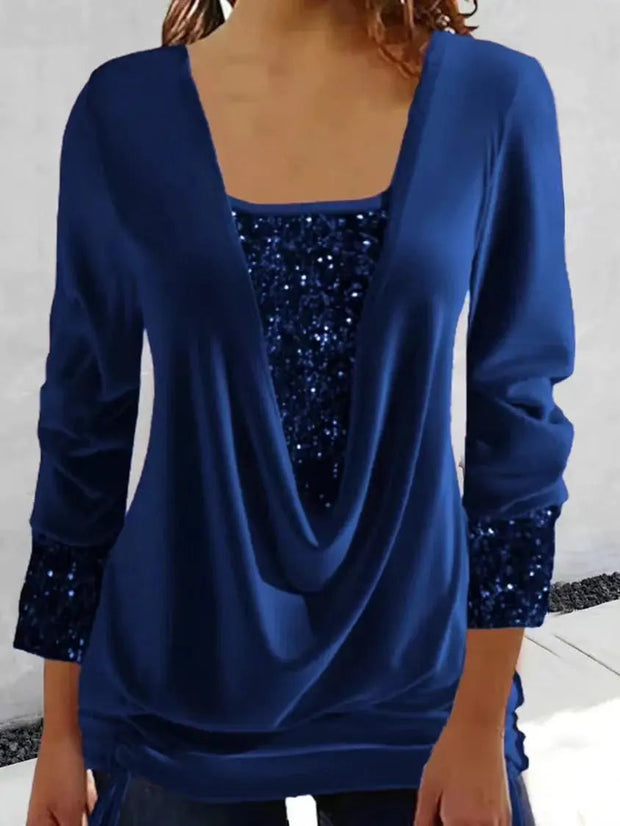 Sophia Sequin Top – Shine with elegance at all your special occasions-Cramta