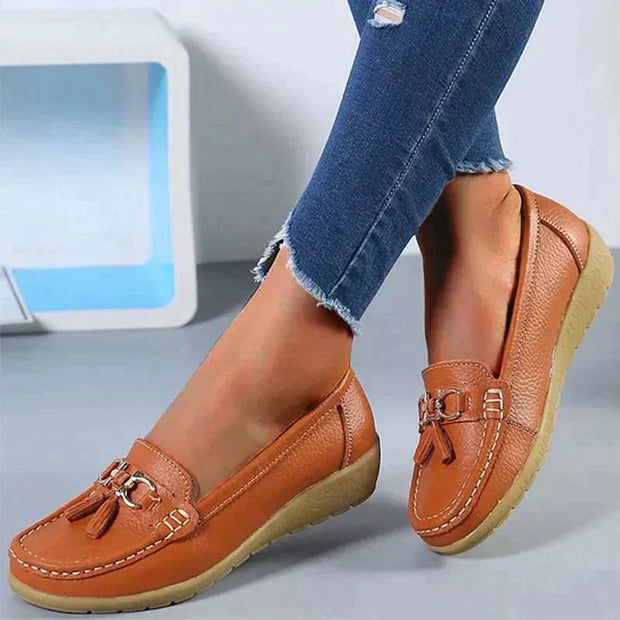 Tiffany Orthopedic Moccasins - Exceptional Comfort and Optimal Support for Your Active Days-Cramta