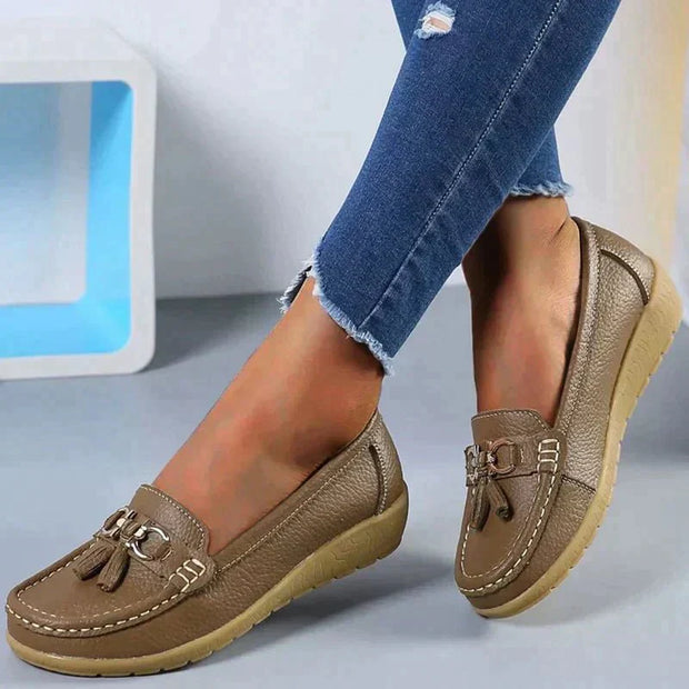 Tiffany Orthopedic Moccasins - Exceptional Comfort and Optimal Support for Your Active Days-Cramta