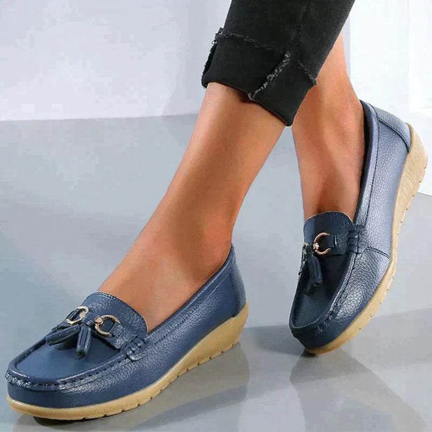 Tiffany Orthopedic Moccasins - Exceptional Comfort and Optimal Support for Your Active Days-Cramta