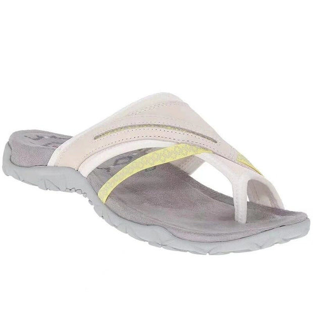 Comfortable summer sandals with arch support and orthopedic flip-flops EMMALINE-Cramta