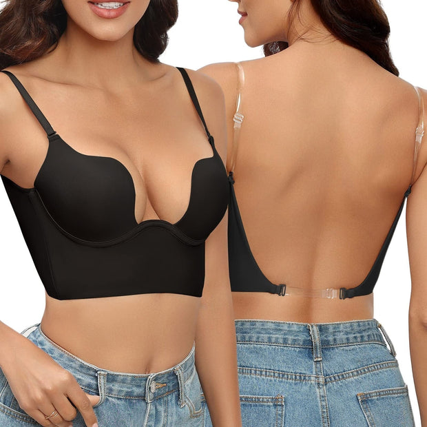 Eda Backless Bra for Women – Ultimate Comfort and Perfect Support with Adjustable Multi-Position Design-Cramta